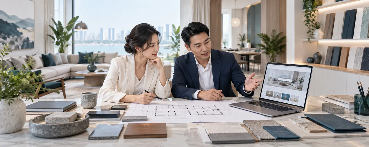 Đội ngũ nội thất tư vấn dự án từ nhu cầu tìm kiếm đến lịch khảo sát