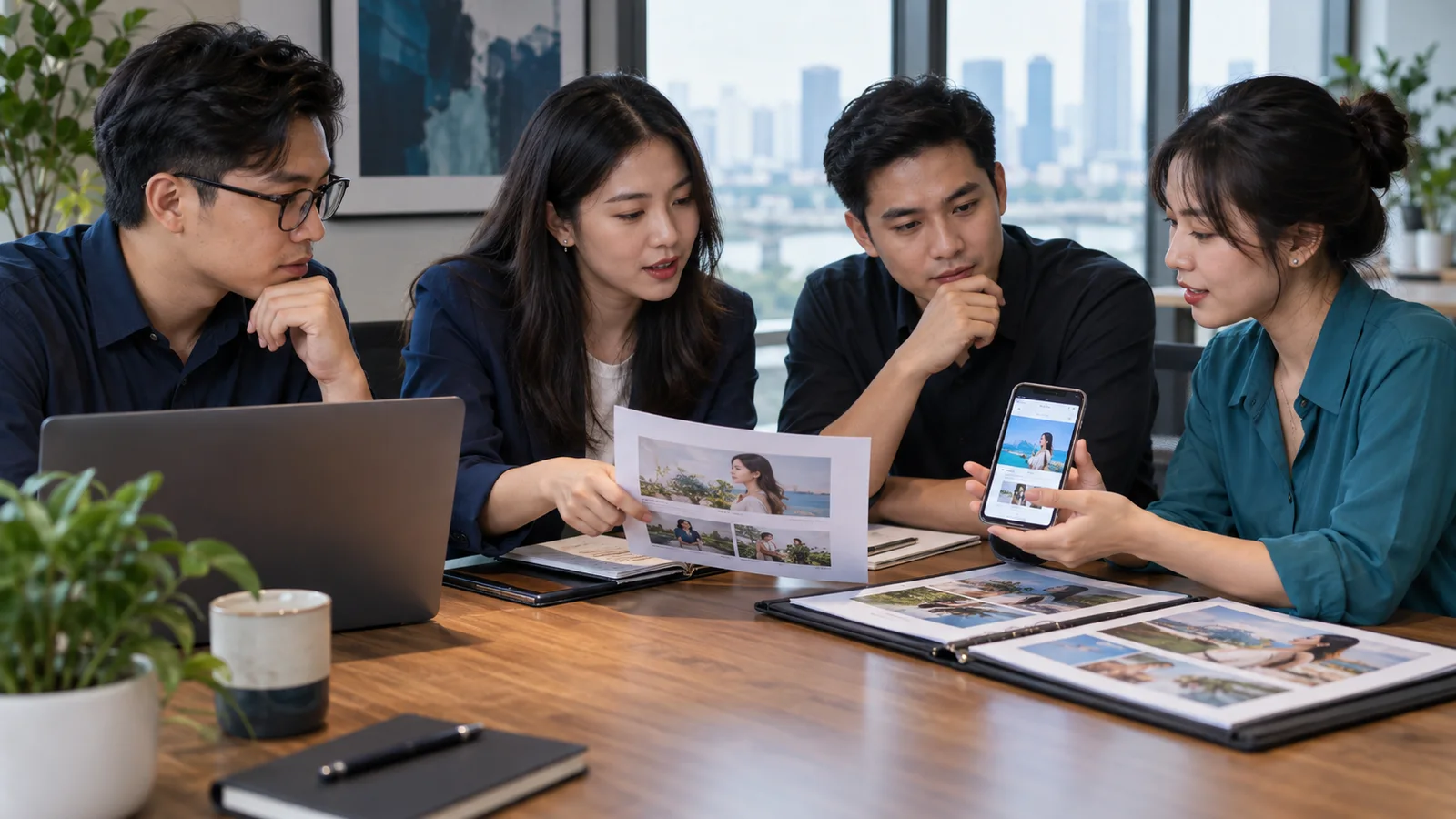 Đối chiếu dữ liệu, nội dung và tài sản trước khi chọn loại chiến dịch