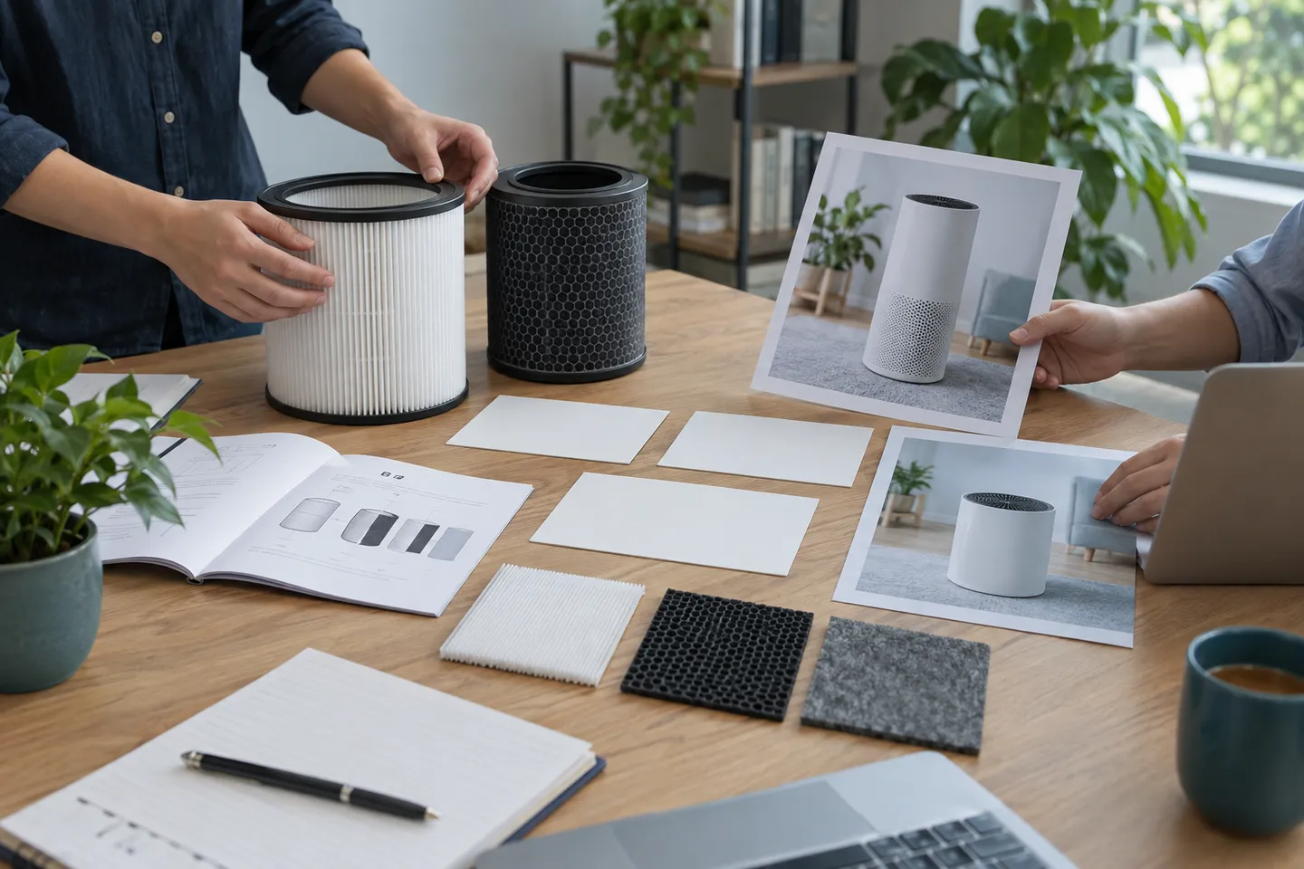 Người biên tập đối chiếu bộ lọc và tài liệu kỹ thuật của sản phẩm