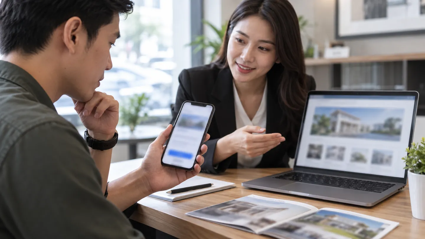 Khách cân nhắc gửi liên hệ từ điện thoại hay đọc thêm thông tin trên website