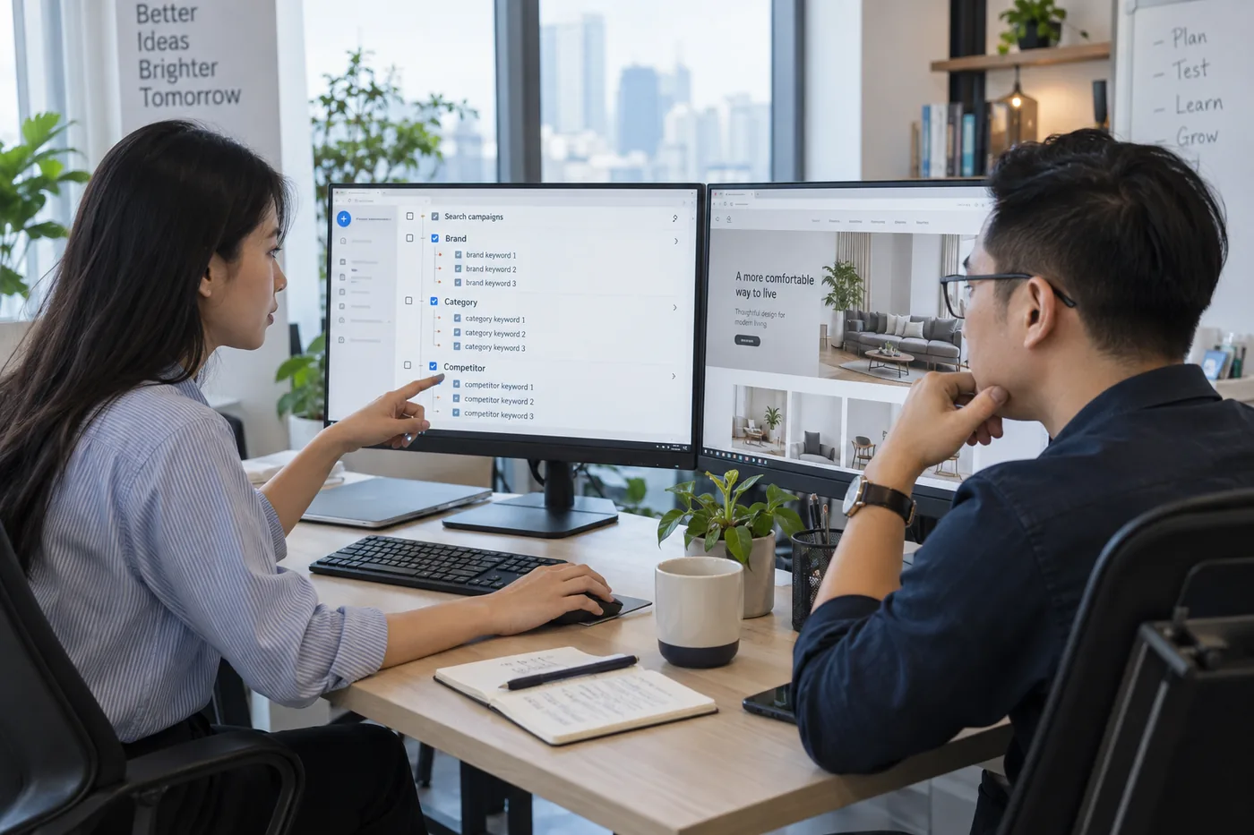 Đội tự vận hành rà chiến dịch tìm kiếm và trang đích trước khi thuê hạ tầng