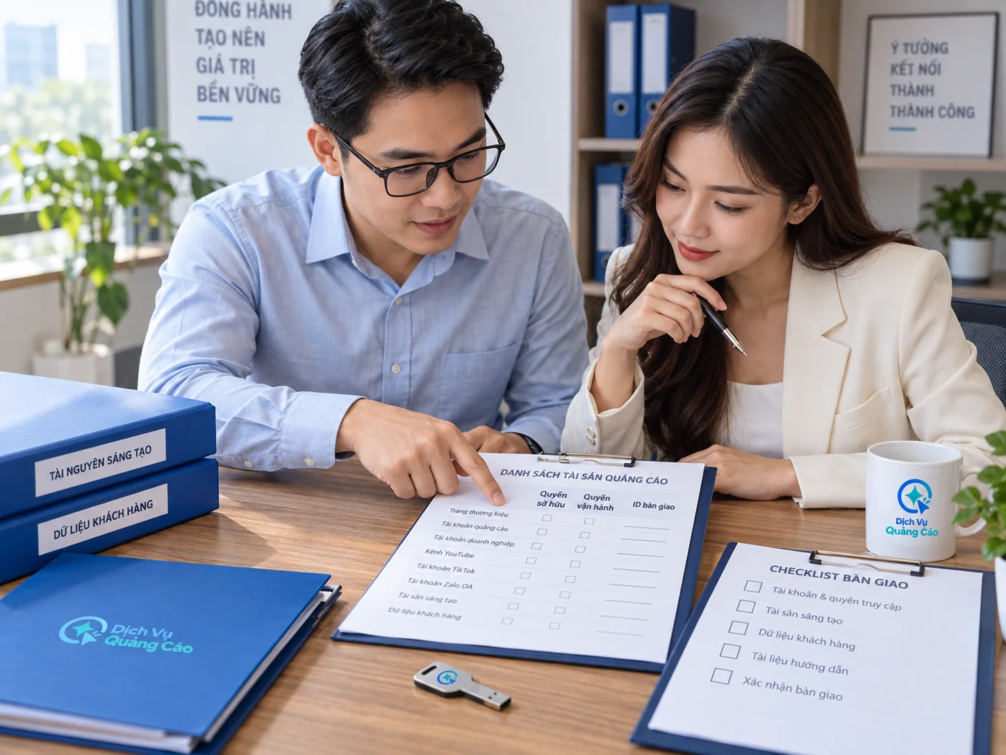 Hai bên phân biệt quyền sở hữu tài sản với quyền vận hành