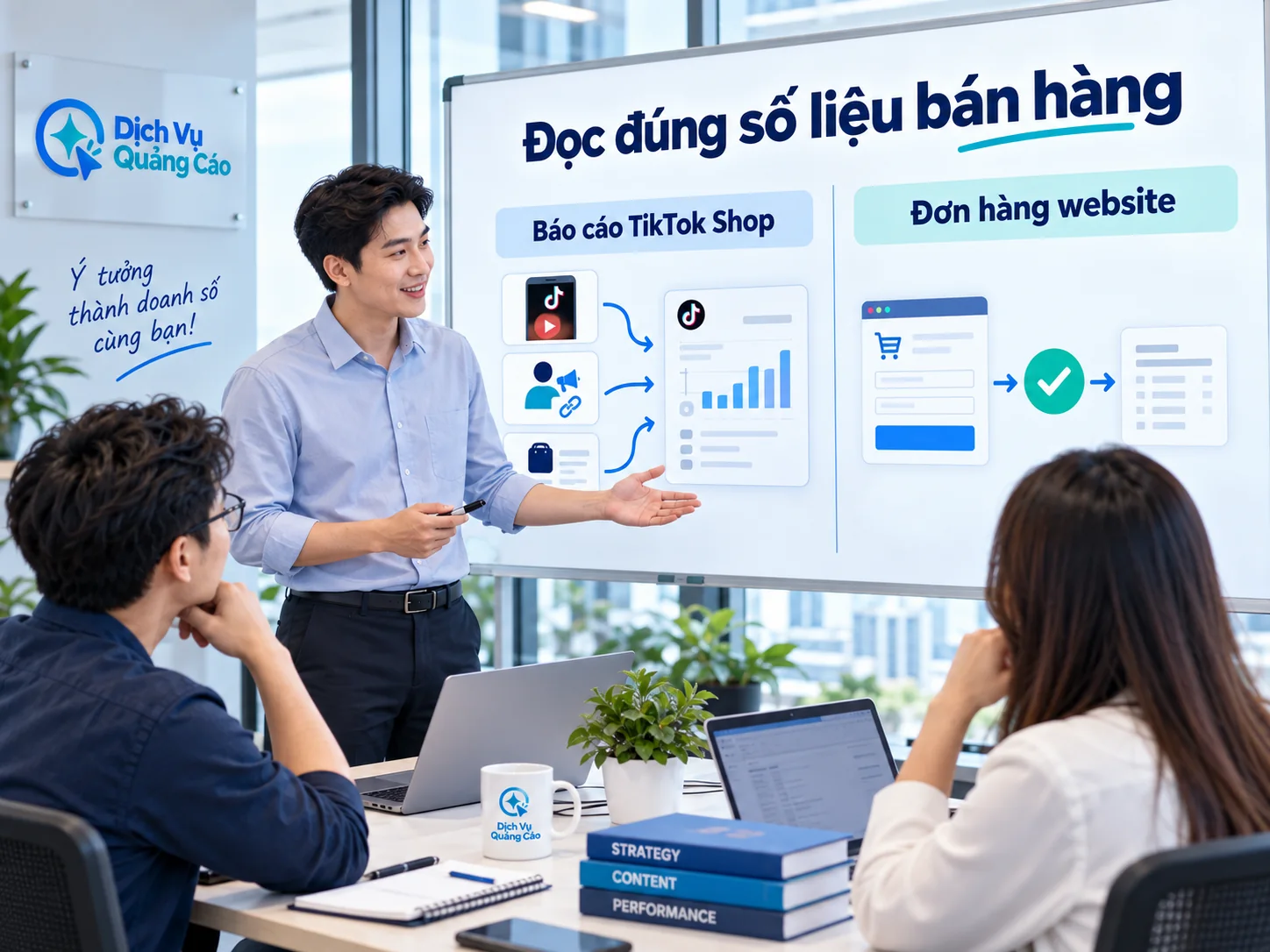 Đối chiếu báo cáo TikTok Shop với đơn hàng hoàn tất trên website